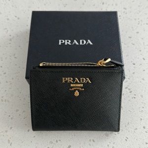 Small Saffiano Leather Wallet